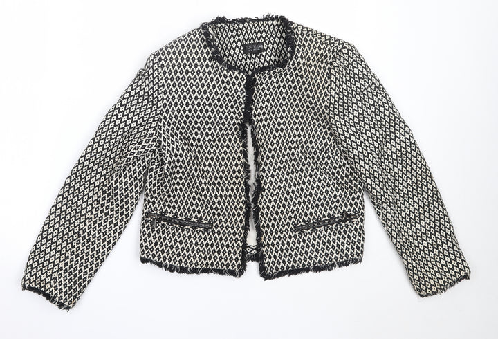 Topshop Womens Ivory Jacket Size 6