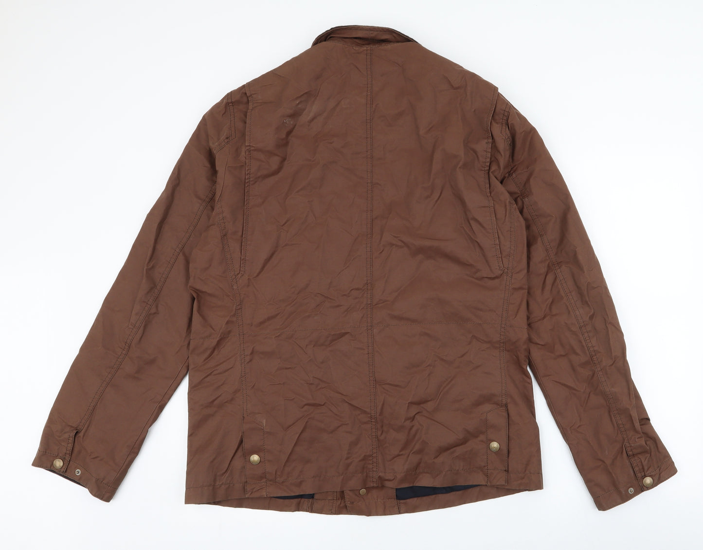 Zara Mens Brown   Jacket  Size XL  Button