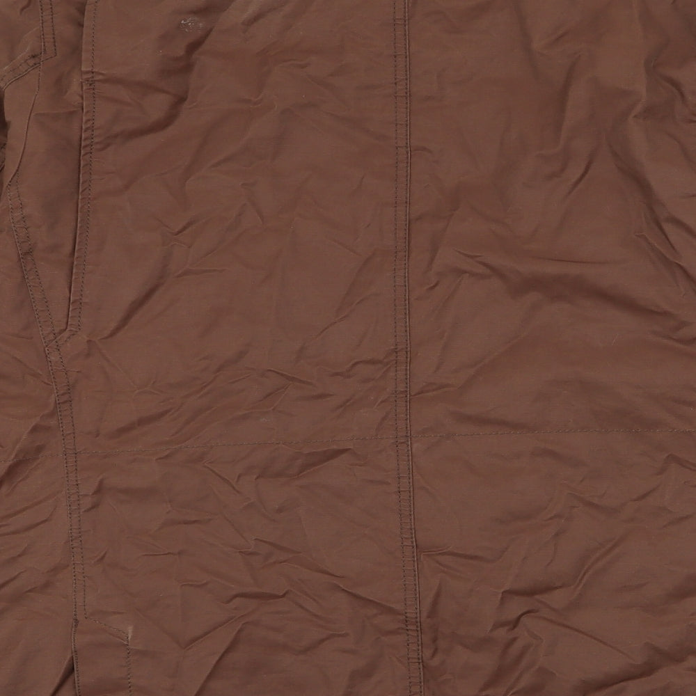 Zara Mens Brown   Jacket  Size XL  Button
