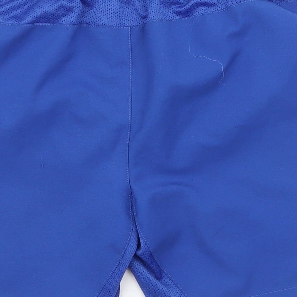Nike Boys Blue  100% Polyester Bermuda Shorts Size 10-11 Years  Regular Drawstring - Arsenal
