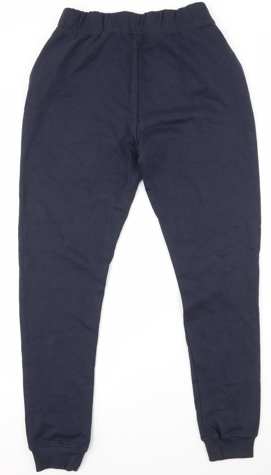 TU Boys Blue  Cotton Jogger Trousers Size 15 Years  Regular Drawstring