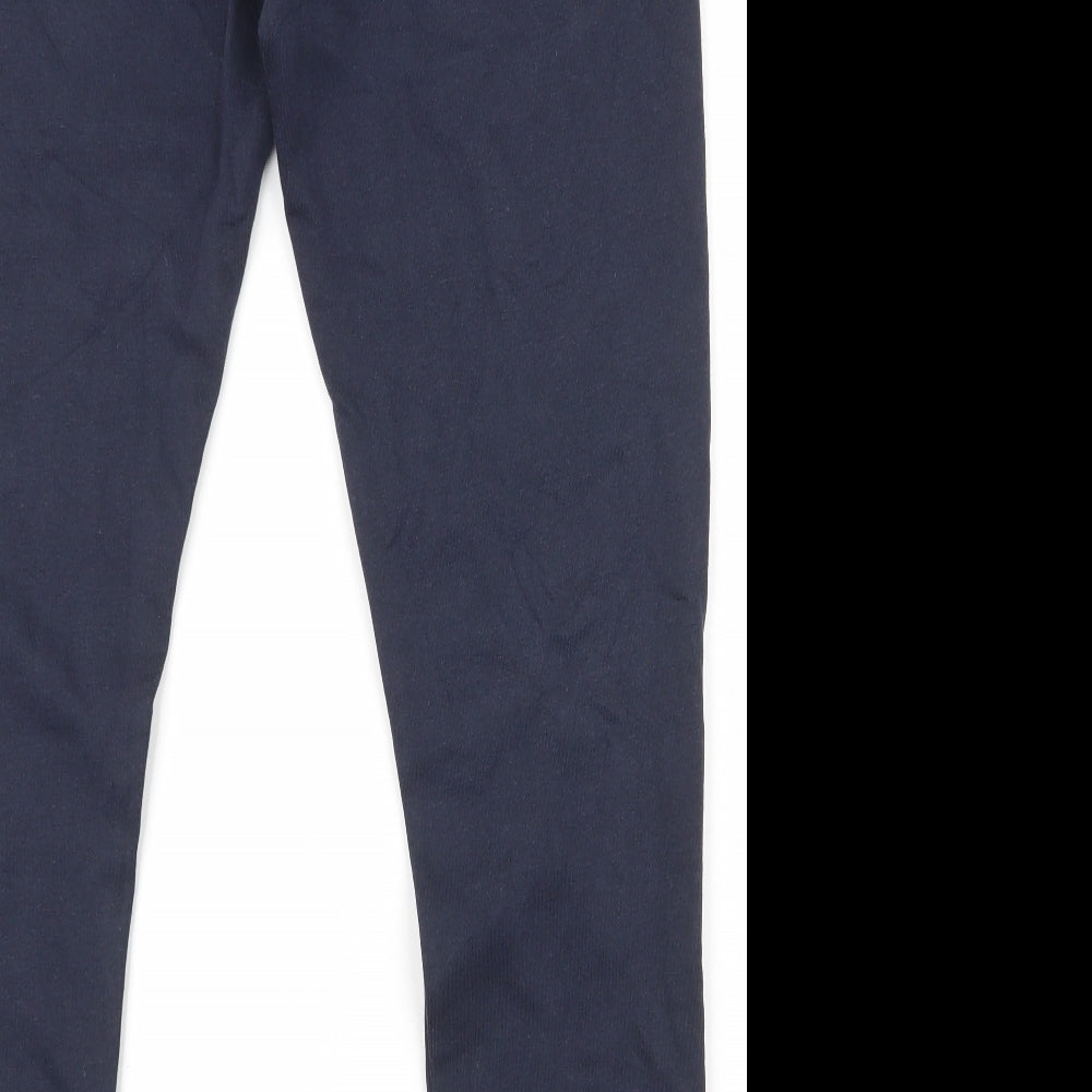 TU Boys Blue  Cotton Jogger Trousers Size 15 Years  Regular Drawstring