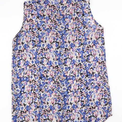 Atmosphere Womens Multicoloured Floral Polyester Basic Blouse Size 10 Collared