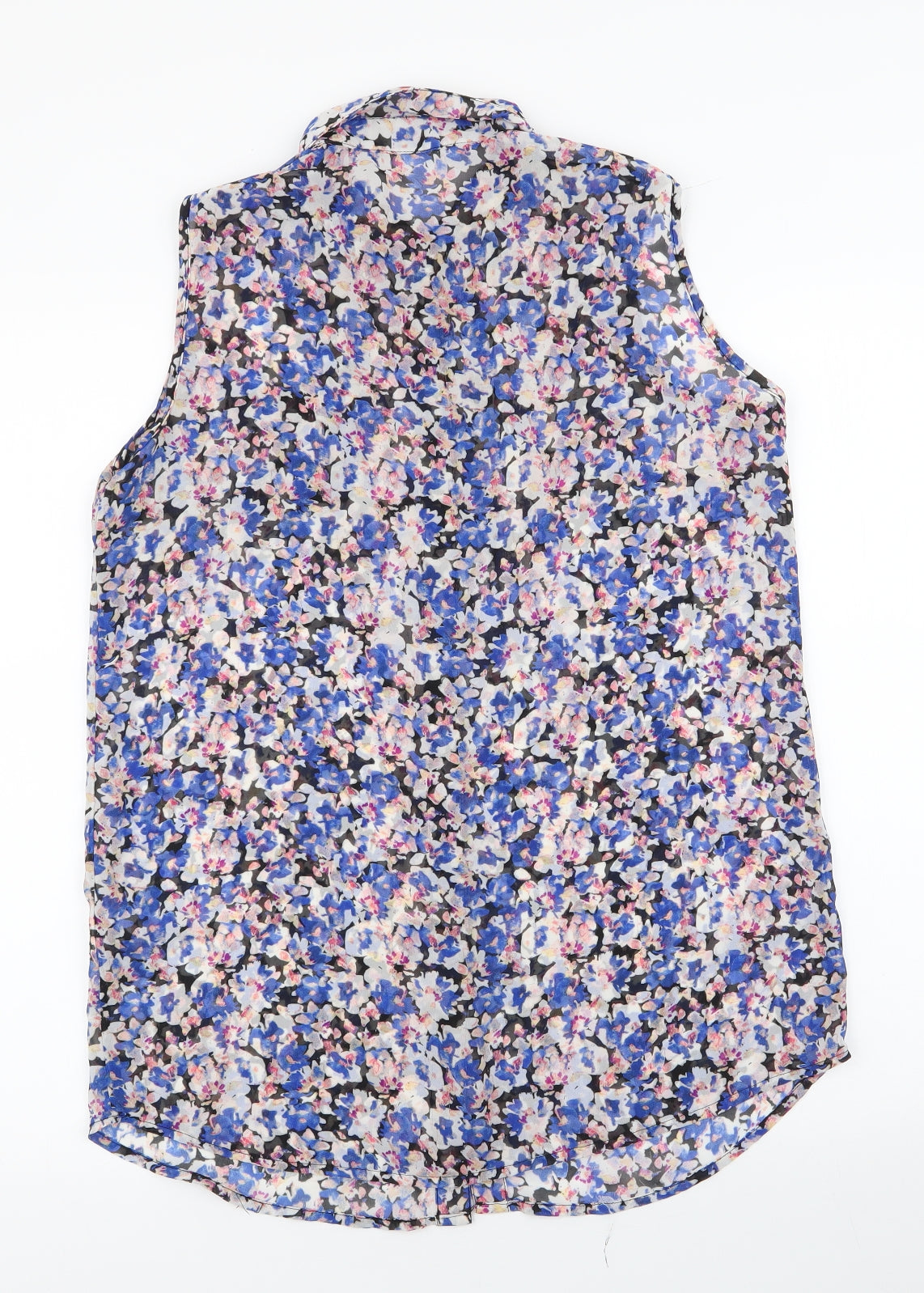 Atmosphere Womens Multicoloured Floral Polyester Basic Blouse Size 10 Collared