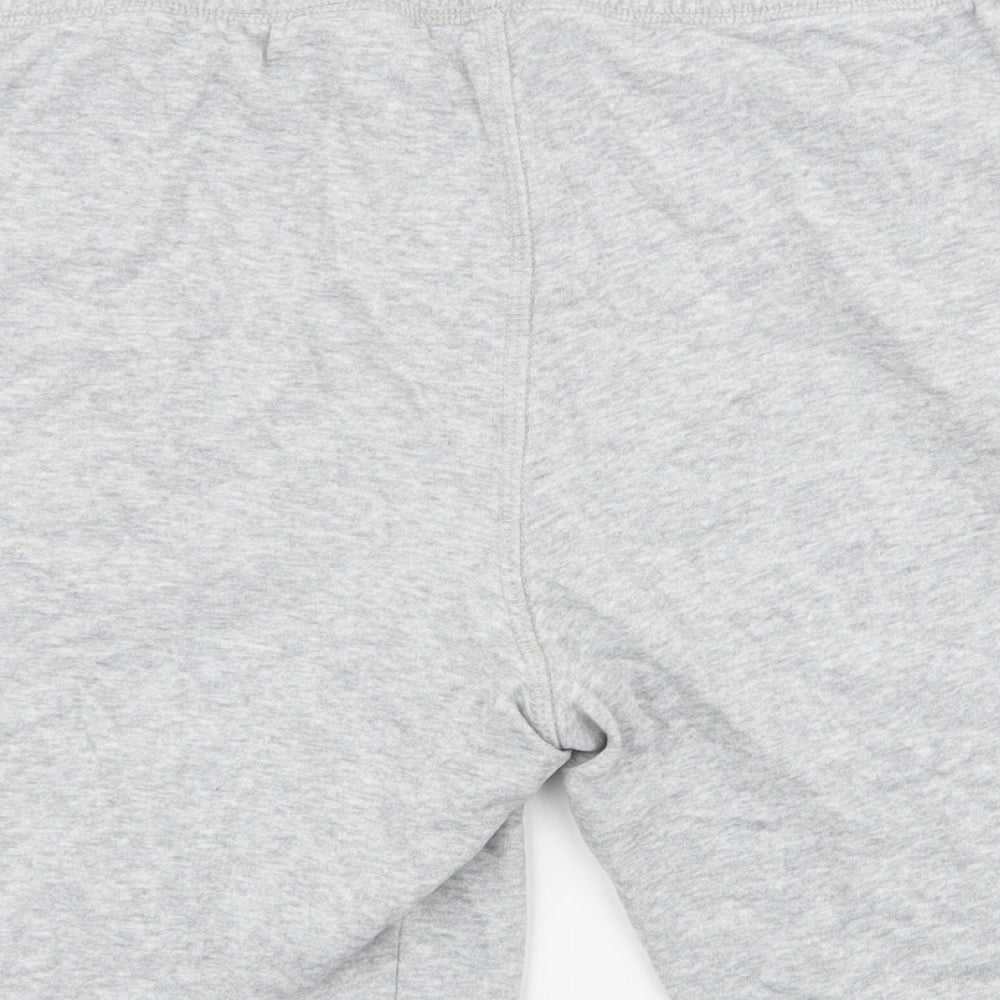 F&F Boys Grey  Cotton Sweat Shorts Size 13-14 Years  Regular Drawstring
