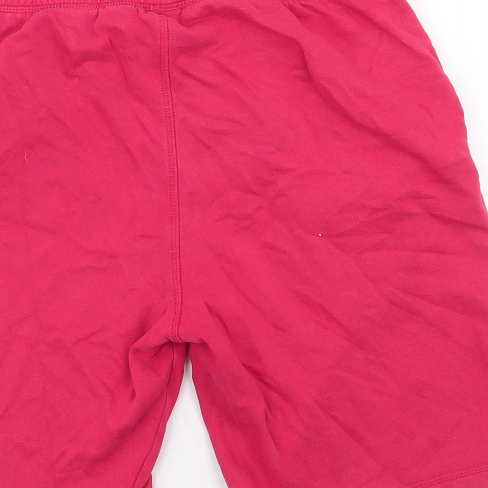 F&F Boys Red  Cotton Sweat Shorts Size 13-14 Years  Regular Drawstring