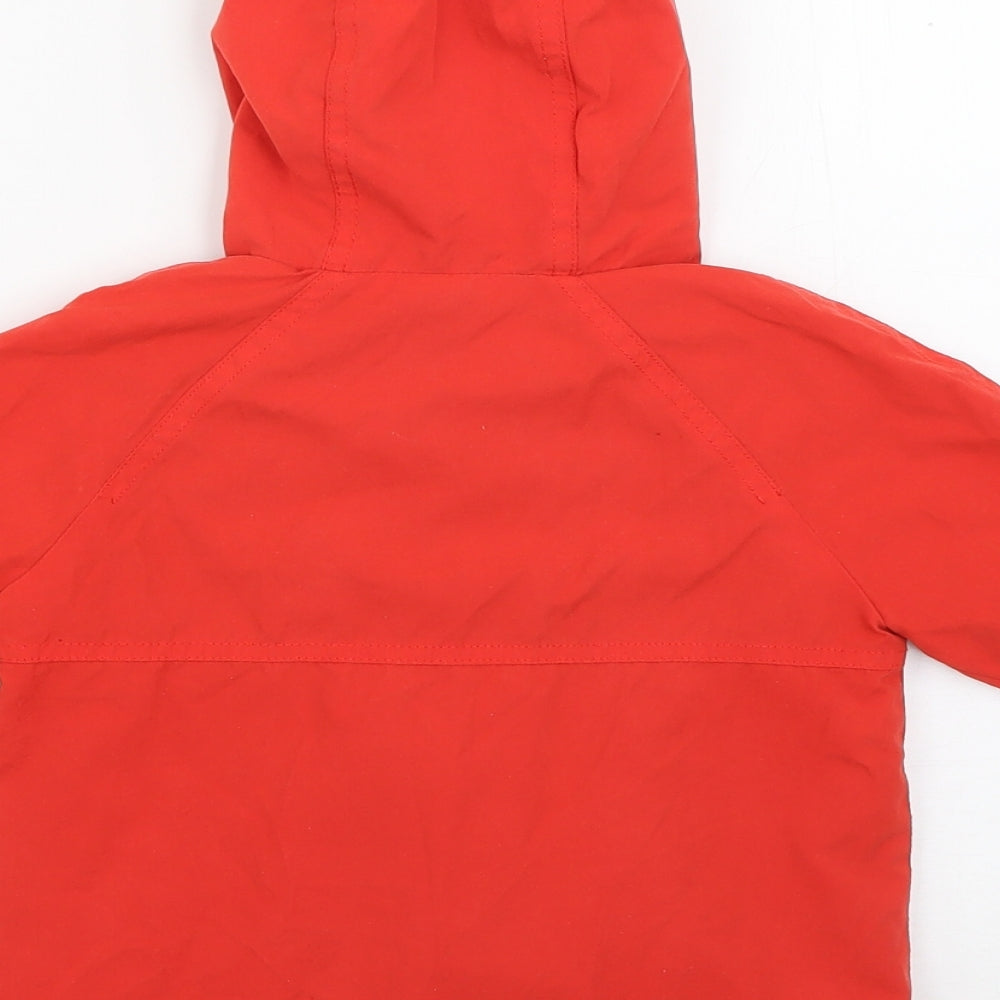 George Boys Red   Rain Coat Coat Size 12-18 Months   Zip