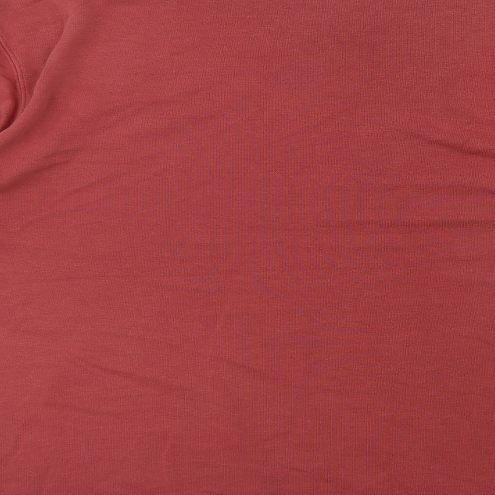 Matalan Mens Pink  Cotton Pullover Sweatshirt Size 2XL