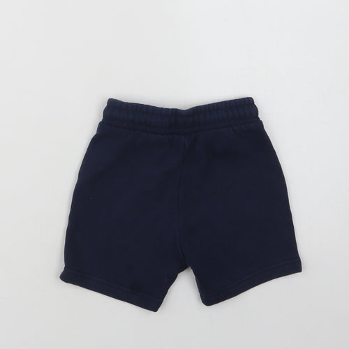 F&F Baby Blue  Cotton Jogger Trousers Size 18-24 Months  Drawstring