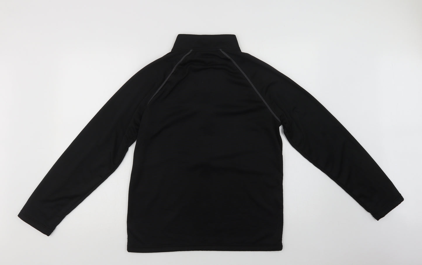 Penn Mens Black  Polyester Henley Sweatshirt Size M
