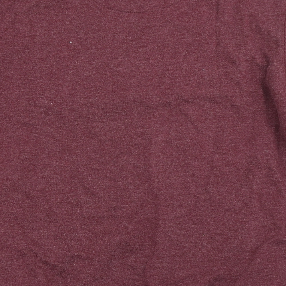 Marks and Spencer Mens Red  Cotton Pullover Sweatshirt Size M