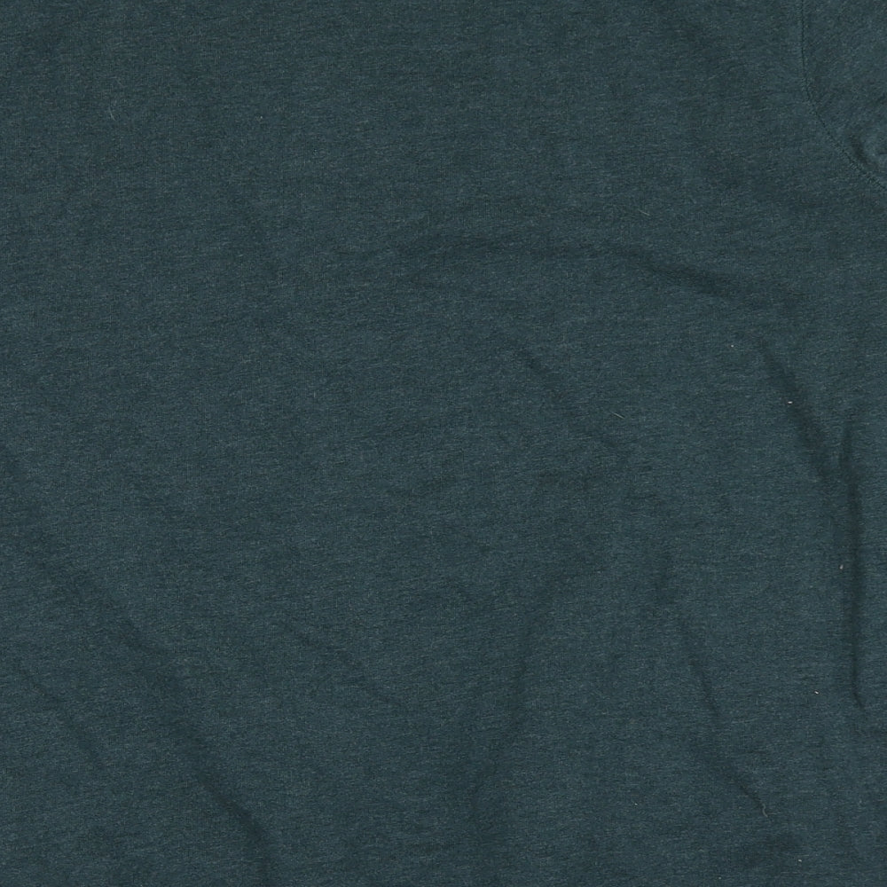 Marks and Spencer Mens Green  Cotton Pullover Sweatshirt Size M
