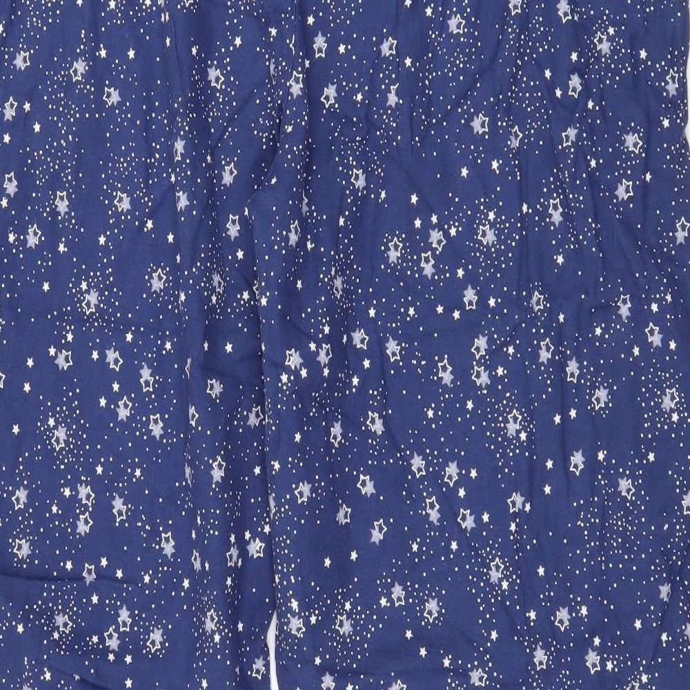 TU Womens Blue Polka Dot 100% Cotton  Pyjama Pants Size 20