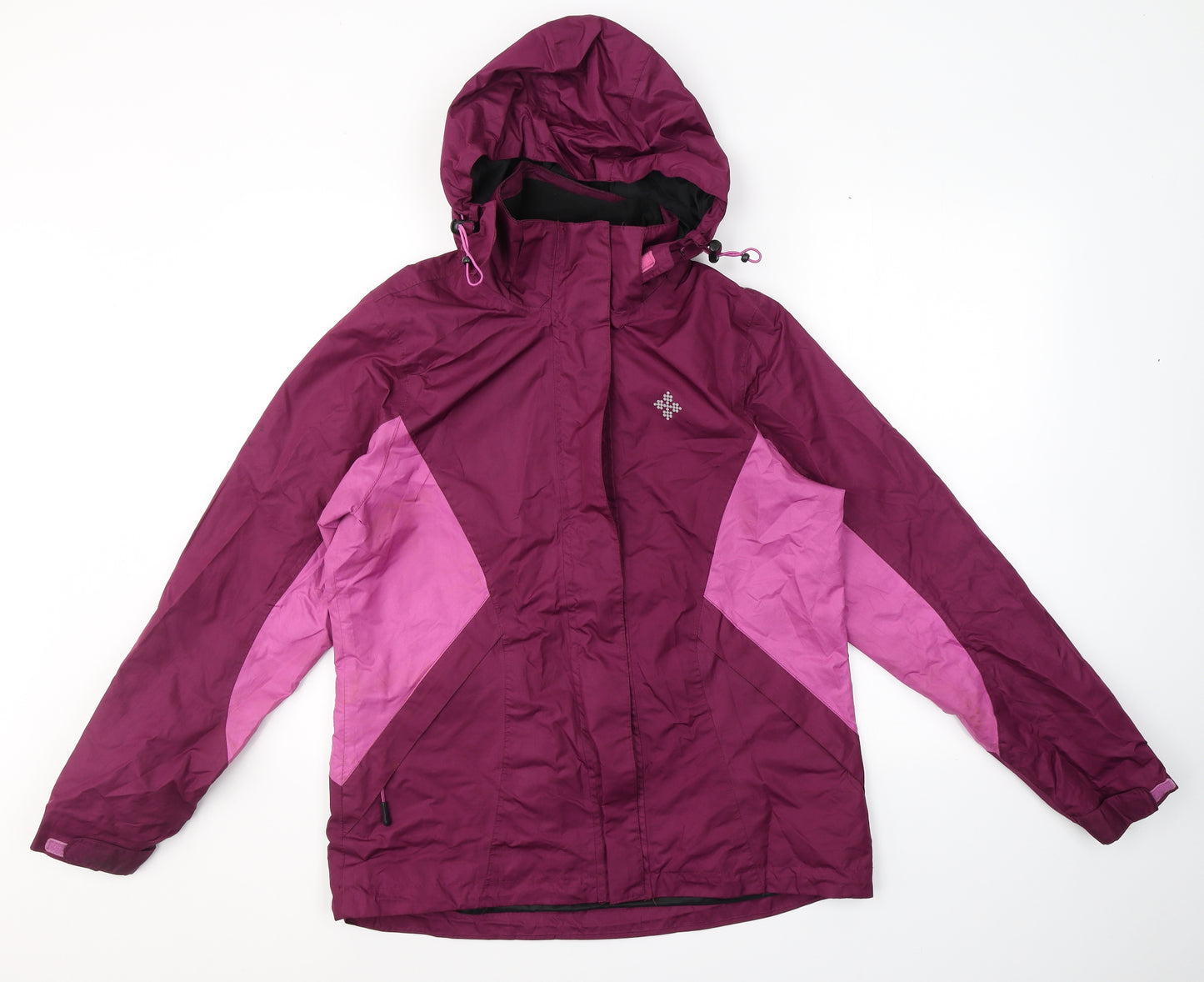 Crivit Womens Pink   Ski Jacket Coat Size 16  Zip