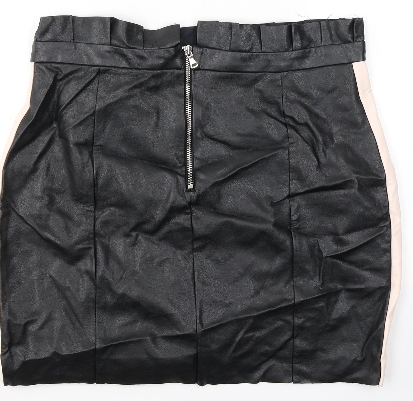 River Island Womens Black  Polyester Mini Set Size 16   Zip
