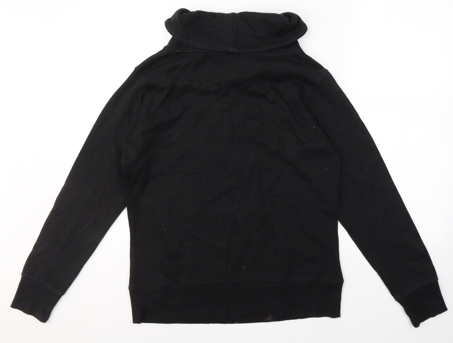 Bench Womens Black  Cotton Pullover Sweatshirt Size 14