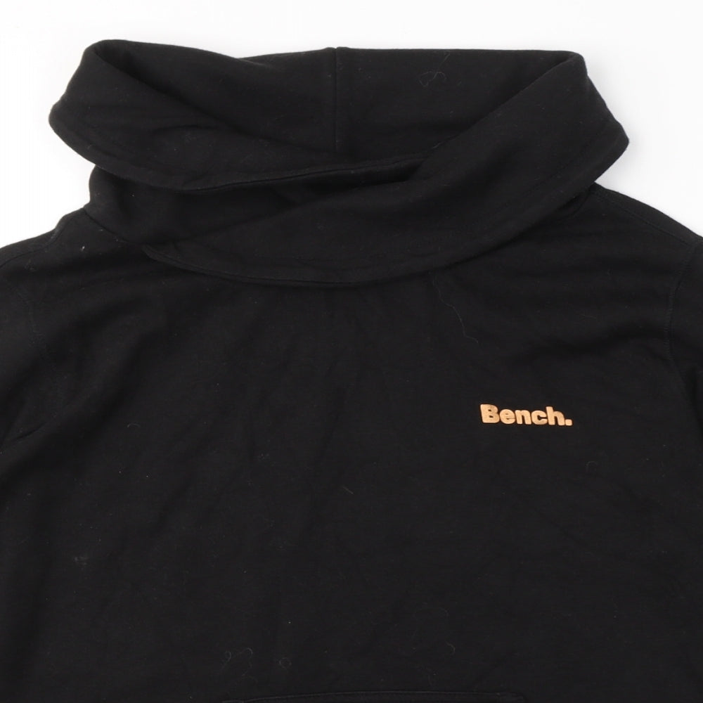 Bench Womens Black  Cotton Pullover Sweatshirt Size 14