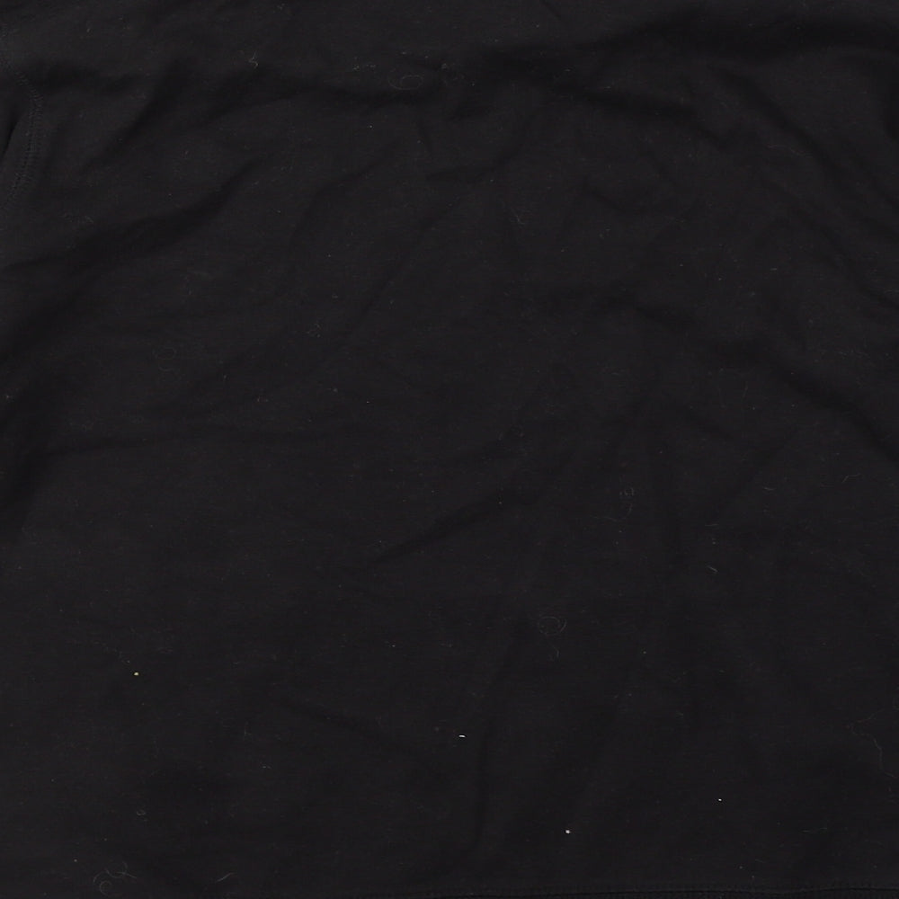 Bench Womens Black  Cotton Pullover Sweatshirt Size 14