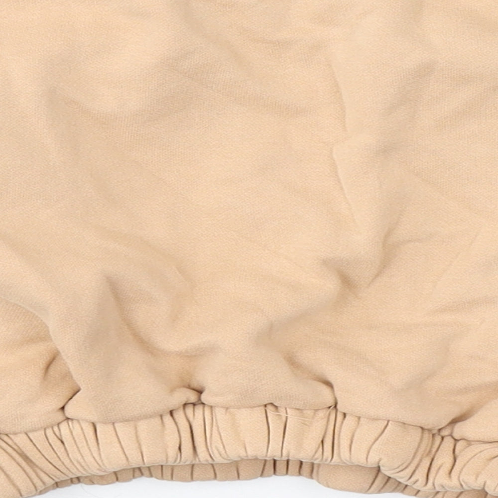 Nutmeg Girls Beige  Cotton Pullover Sweatshirt Size 4-5 Years   - Stars