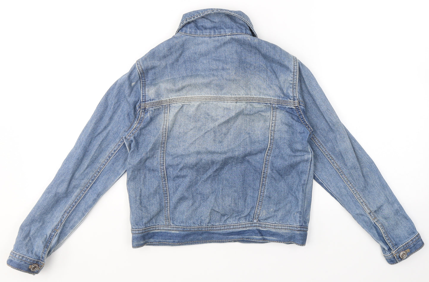 NEXT Girls Blue   Jacket  Size 9 Years   - denim jacket