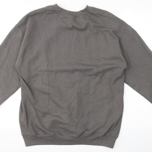 Love Womens Grey  Cotton Pullover Sweatshirt One Size   - Maybe baby
