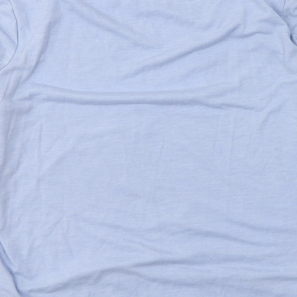 TU Womens Blue Solid Polyester Top Pyjama Top Size 14   - If you love me let me sleep