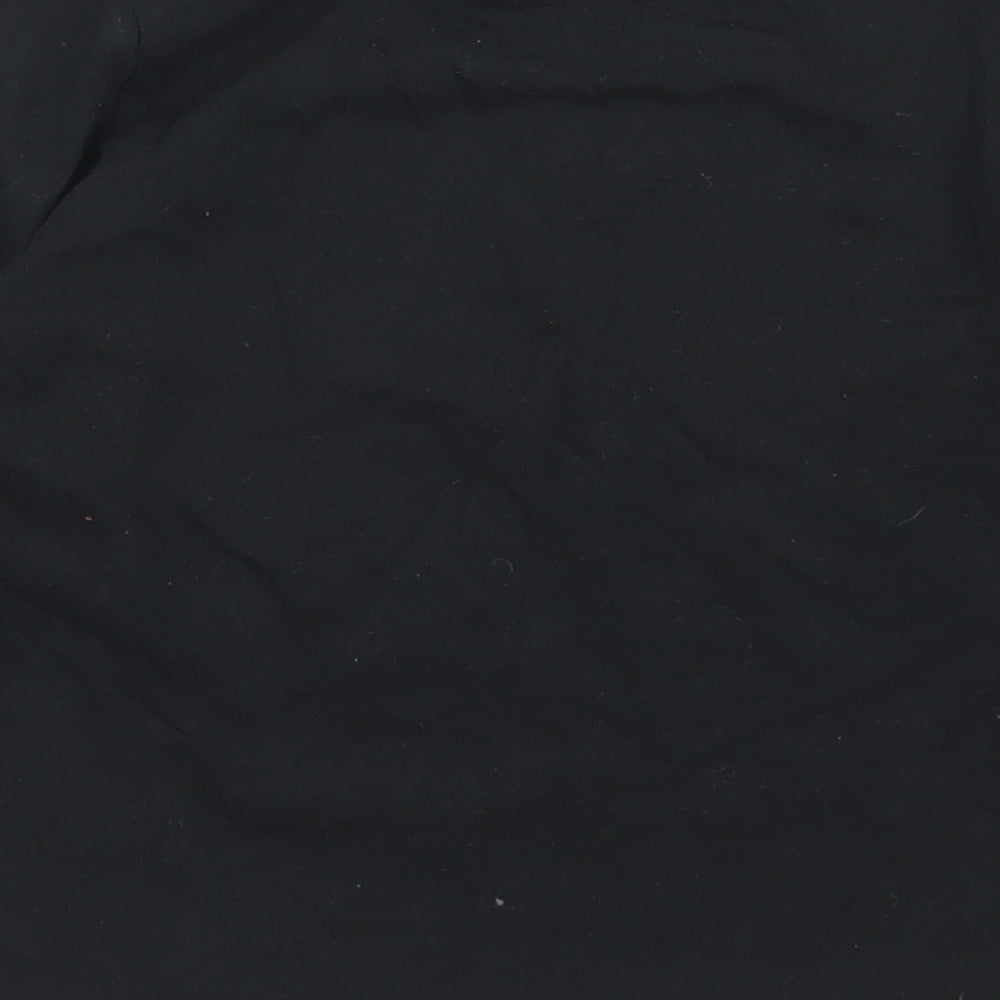 Lupilu Boys Black  Cotton Basic T-Shirt Size 4-5 Years Crew Neck  - New York