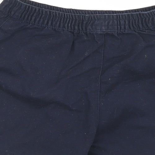 F&F Boys Blue  Cotton Bermuda Shorts Size 5-6 Years  Regular