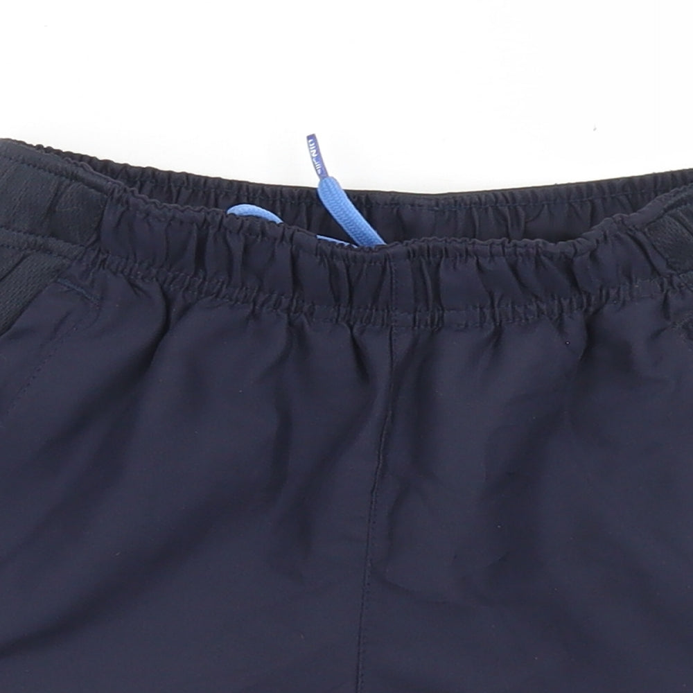 O Neills Boys Blue  Polyester Sweat Shorts Size 5-6 Years  Regular Drawstring