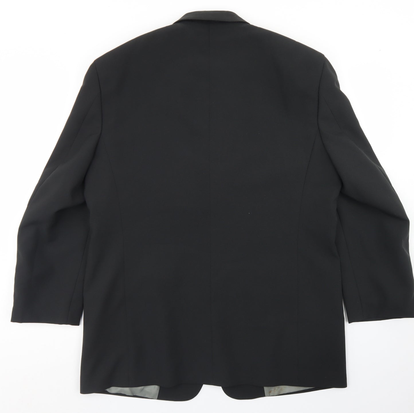 UrbanSpirit Mens Black  Polyester Jacket Blazer Size 42