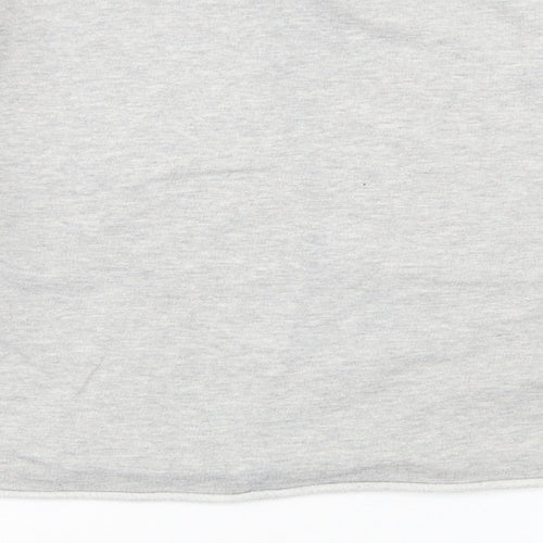 Miss Sefridge Womens Grey  Cotton Pullover Sweatshirt Size 14   - Cropped