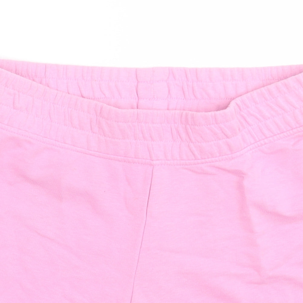 Primark Womens Pink  Coir Sweat Shorts Size S L3 in Regular Pull On