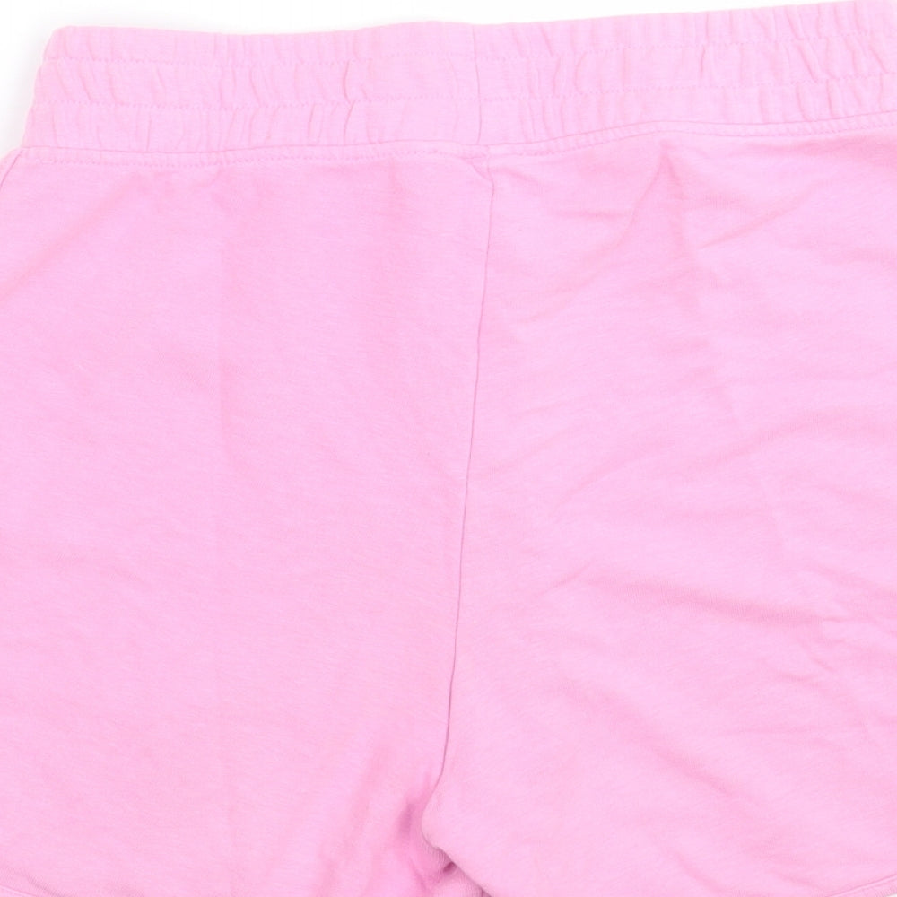 Primark Womens Pink  Coir Sweat Shorts Size S L3 in Regular Pull On