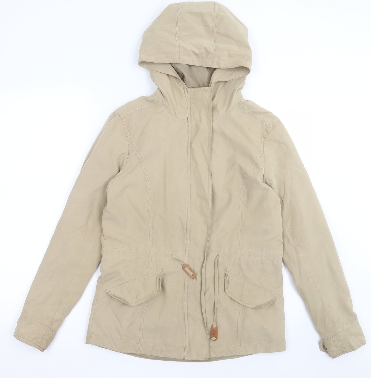 Only Womens Beige   Jacket  Size S  Zip