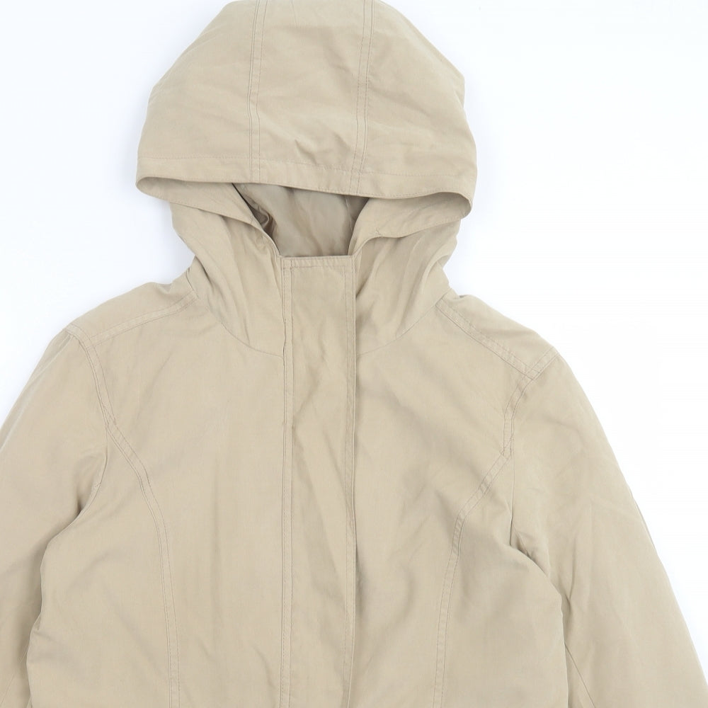 Only Womens Beige   Jacket  Size S  Zip