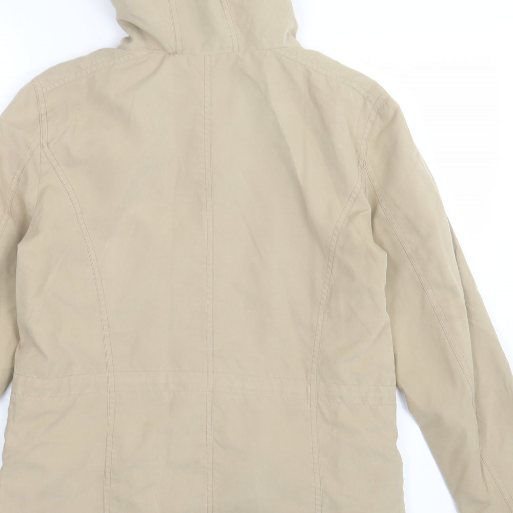 Only Womens Beige   Jacket  Size S  Zip