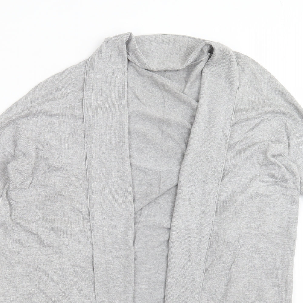 Atmosphere Womens Grey V-Neck  Viscose Cardigan Jumper Size 6