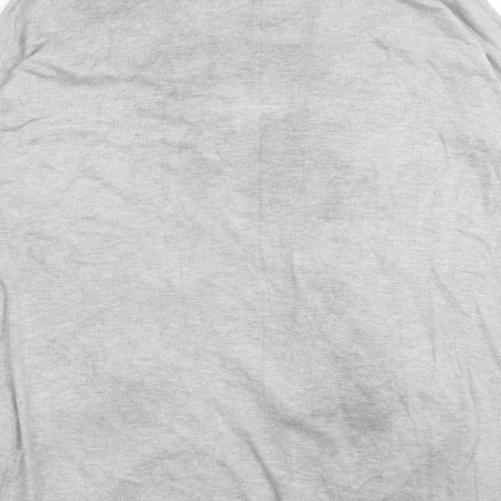 Atmosphere Womens Grey V-Neck  Viscose Cardigan Jumper Size 6