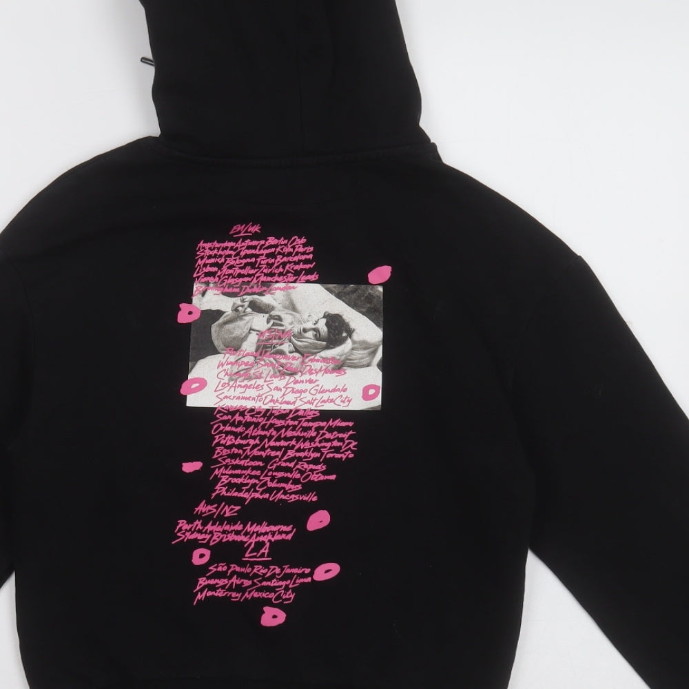 H&M Womens Black  Cotton Pullover Hoodie Size XS  Pullover - Shawn Mendes