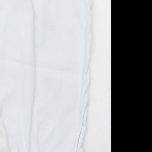 Dunnes Baby White  Cotton Babygrow One-Piece Size 24 Months  Button