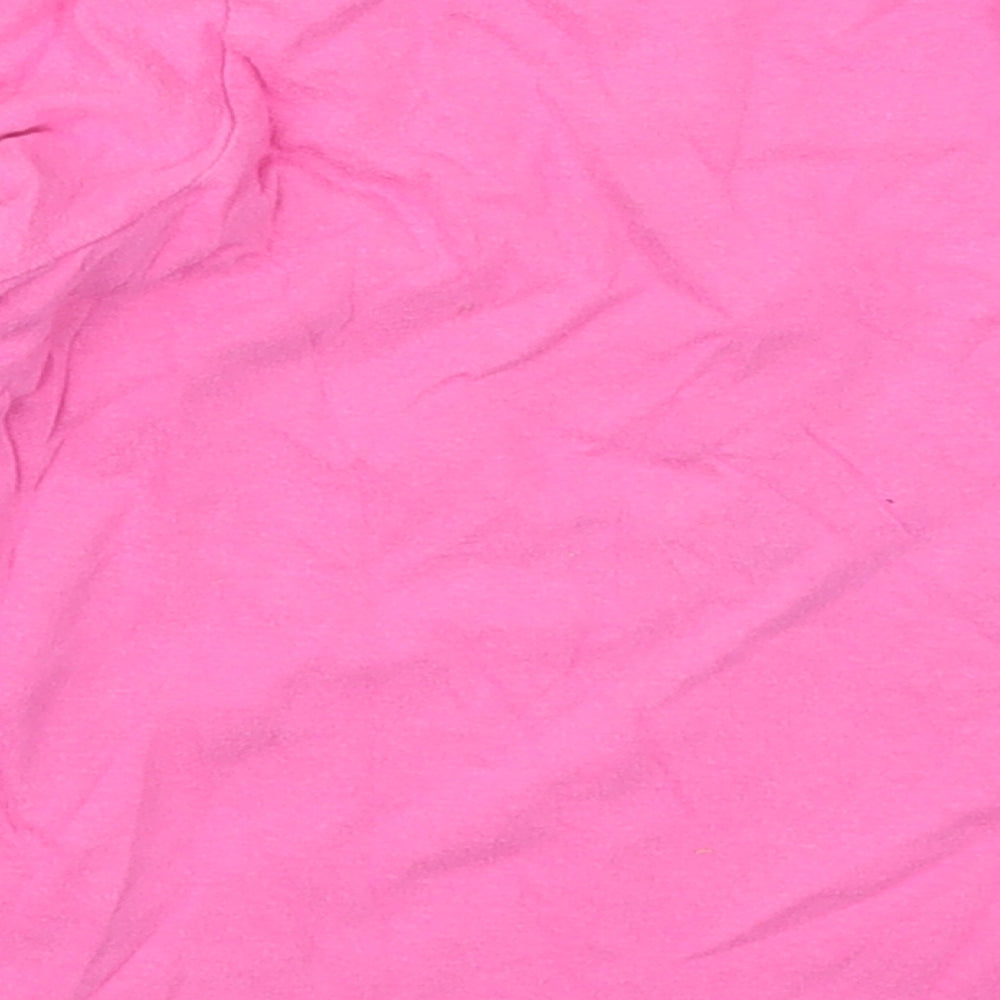 Matalan Girls Pink Solid Cotton Top Pyjama Top Size 4-5 Years  Pullover - It's Tiring Being So Beautiful