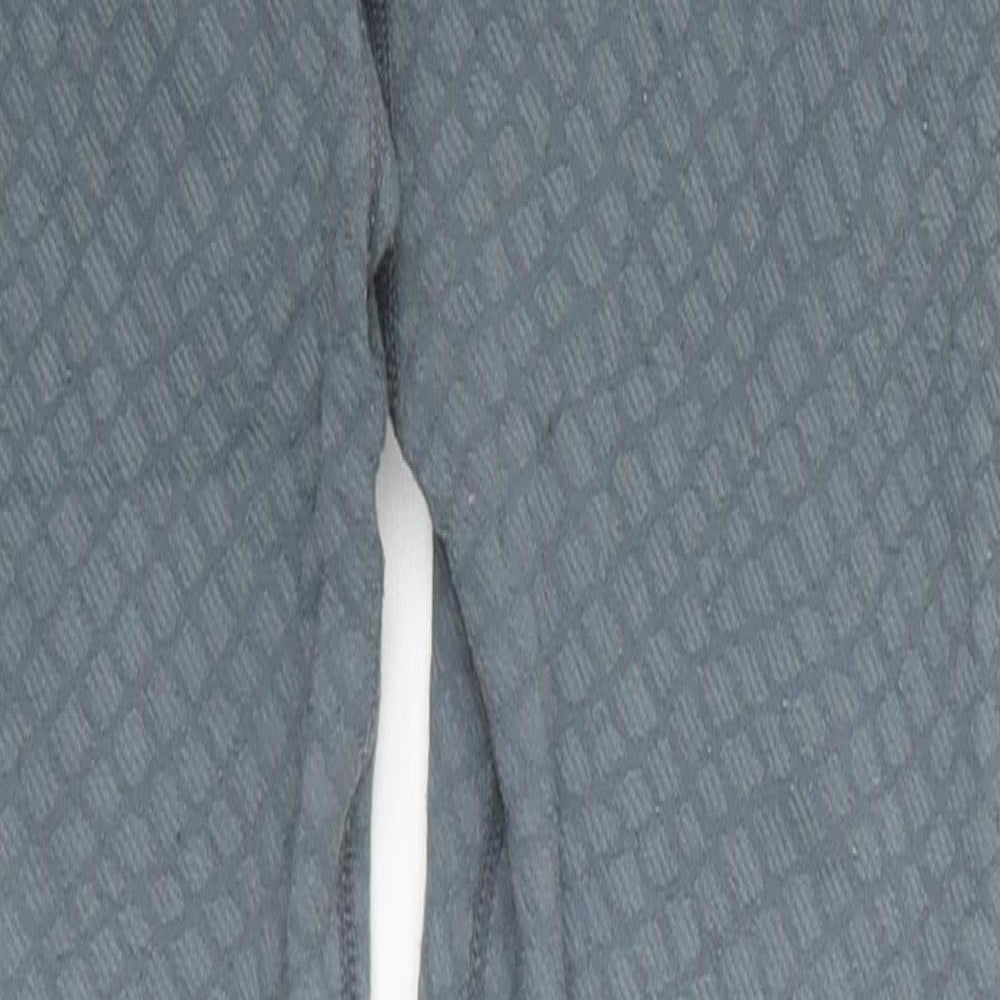 Primark Womens Grey  Nylon Compression Leggings Size 10 L29 in Regular  - Ombre