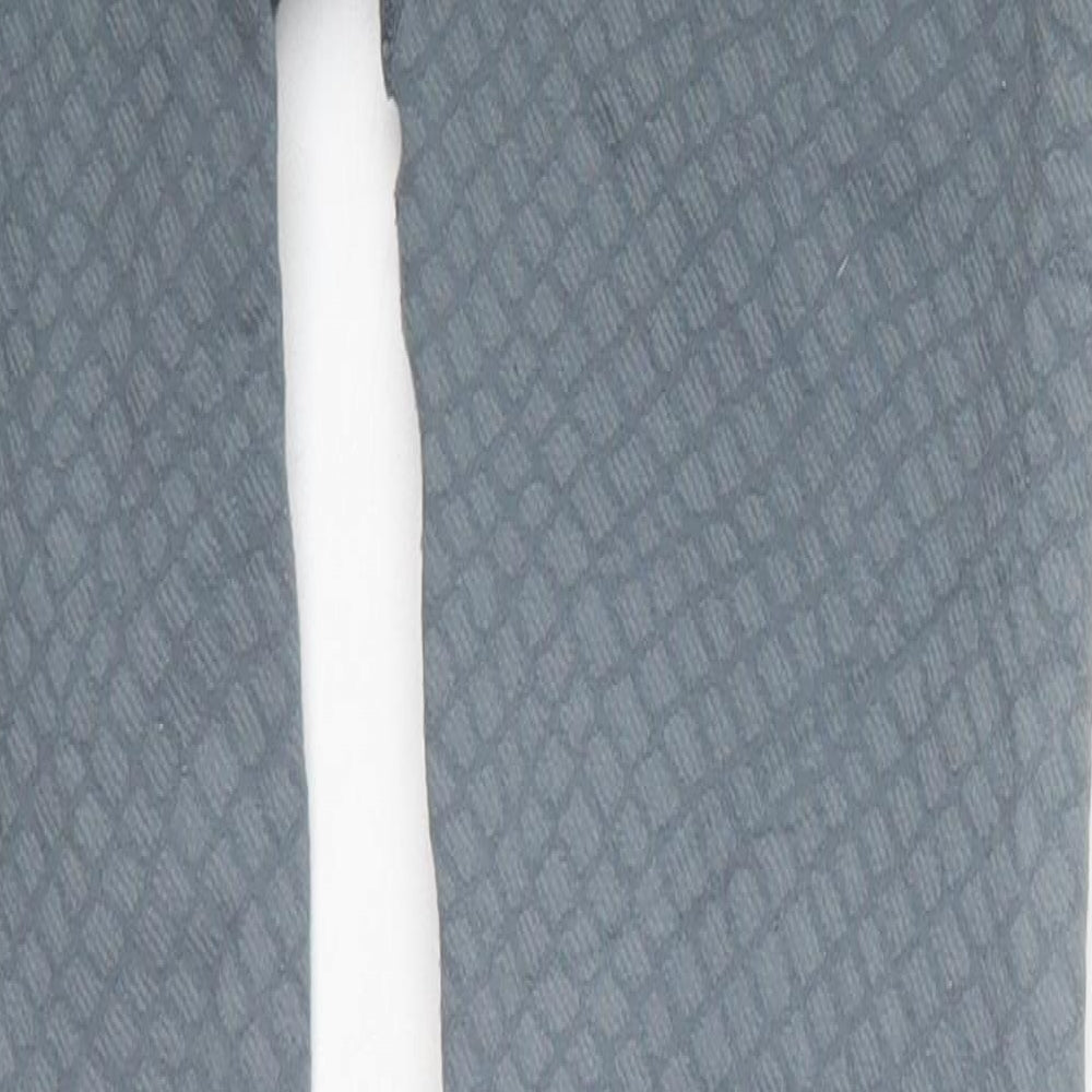 Primark Womens Grey  Nylon Compression Leggings Size 10 L29 in Regular  - Ombre