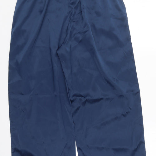 Preworn Womens Blue  Polyester Trousers  Size L L26 in Regular  - Pyjama Pants
