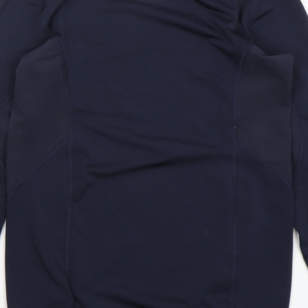 Sondico Boys Blue  Polyester Basic T-Shirt Size 9-10 Years Round Neck Pullover - Compression