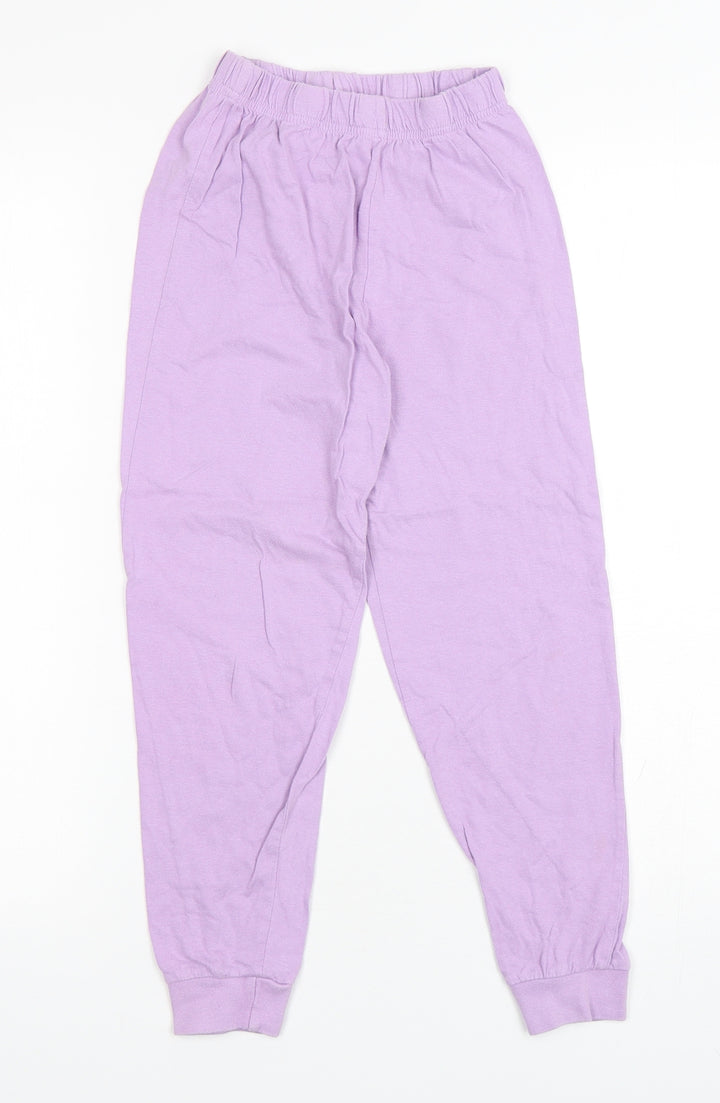 Studio Girls Pink Cotton Pyjama Pants Size 7-8 Years Pullover