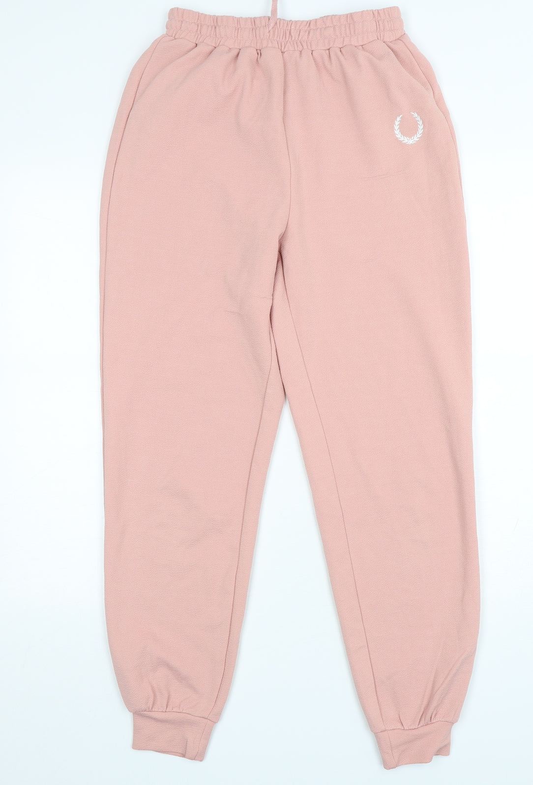 Shein  Womens Pink  Polyester Sweatpants Trousers Size S L28 in Regular Drawstring