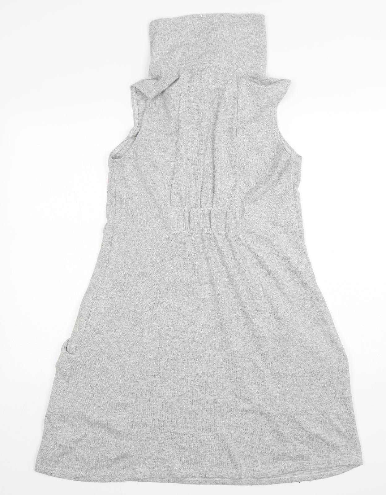 Pussycat London Womens Grey  Polyester A-Line  Size 14  Roll Neck