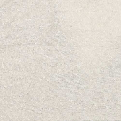 Kenar Womens Beige V-Neck  Acrylic Cardigan Jumper Size M