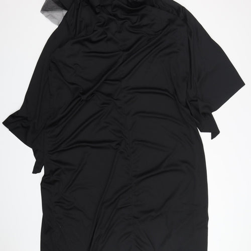 Amscan Womens Black  Polyester A-Line  One Size  Round Neck  - Grim Reaper Costume